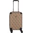 Berta 4 wheels Cabin trolley 53 cm Variant latte logo-brown Berta 4 wheels Cabin trolley 53 cm Variant latte logo-brown