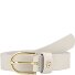  Scarlet Belt Genuine Leather Variant open white | 80 cm