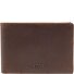  Loreto Nestor Wallet RFID protection Leather 10.5 cm Variant darkbrown