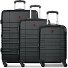 Amplar Evo 4 wheels Suitcase set 3-piece with expansion pleat Variant black Amplar Evo 4 wheels Suitcase set 3-piece with expansion pleat Variant black