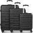  Amplar Evo 4 wheels Suitcase set 3-piece Expandable Variant black
