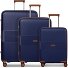  Eco Edition 02 4 wheels Suitcase set 3-piece with expansion pleat Variant navy