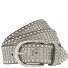 Riva studded belt leather Variant hellgrau | 100 cm Riva studded belt leather Variant hellgrau | 100 cm