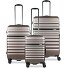  Corium 4-wheel suitcase set 3 pcs. Variant rose