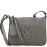 Donna Shoulder bag Leather 21.5 cm Variant granite Donna Shoulder bag Leather 21.5 cm Variant granite