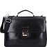  Romano Messenger leather 40 cm laptop compartment Variant schwarz
