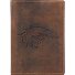  Vintage document case leather 12 cm Variant forelle