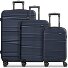  Essentials 16 3-SET 4 wheels Suitcase set 3-piece Variant dark-Blue