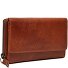  Rhodos Wallet RFID protection Leather 14 cm Variant cognac