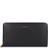  Metallic Soft Wallet Genuine Leather 10 cm Variant noir