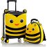  Kids 4-Rollen Kofferset 2tlg. Variant bumble bee