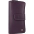  Spongy wallet leather 9.5 cm Variant purple