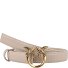  Love Berry Belt Leather Variant beige-grigio fumo-antique gold | 75 cm
