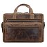 Vintage Briefcase Leather 43 cm Laptop compartment Variant brown