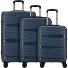 Travel Line 4300 4 wheels Suitcase set 3-piece Variant dunkelblau Travel Line 4300 4 wheels Suitcase set 3-piece Variant dunkelblau