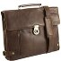  Crunchy briefcase leather 40 cm laptop compartment Variant braun