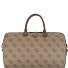 Berta Weekender travel bag 50 cm Variant latte logo-brown Berta Weekender travel bag 50 cm Variant latte logo-brown