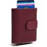  Hollis Wallet RFID protection Genuine Leather 10 cm Variant berry