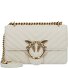 Love One Shoulder bag Leather 21 cm Variant white