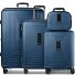 Essentials 14 4-wheel suitcase set + beauty case 4 pcs. with stretch fold Variant dark blue metallic