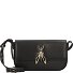 Essential Fly Shoulder Bag Leather 22 cm Variant nero Essential Fly Shoulder Bag Leather 22 cm Variant nero
