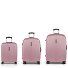  Paradise XP 4 wheels Suitcase set 3-piece with expansion pleat Variant rosa