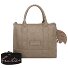  Eco Square Handbag 26 cm Variant mud