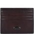  Monte Rosa credit card case RFID leather 10 cm Variant moro
