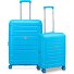  Starlight 3.0 4 wheels Suitcase set 2-piece with expansion pleat Variant light blue