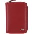  Polo Wallet RFID protection Genuine Leather 11.5 cm Variant rot