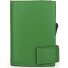  SecWal 1 credit card case wallet RFID leather 9 cm Variant grün