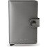  Miniwallet Credit card case RFID protection Leather 10 cm Variant steel