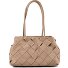  Mrs. Bella Shoulder Bag Leather 40 cm Variant almond