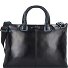  Blue Square Briefcase Genuine Leather 42 cm Laptop compartment Variant schwarz
