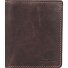  Tornado Wallet RFID protection Leather 9 cm Variant teak brown