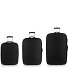  Orbit 2 wheels Suitcase set 3-piece with expansion pleat Variant Black