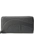  Deborah Wallet RFID protection Genuine Leather 19 cm Variant black