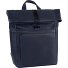  Hague backpack leather 40 cm laptop compartment Variant blau