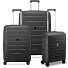 Starlight 3.0 4 wheels Suitcase set 3-piece with expansion pleat Variant black