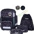 Ergolite School bag set 8-piece Variant black grey Ergolite School bag set 8-piece Variant black grey
