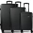  Grand Canaria Suitcase 4 wheels set 3pcs. with double-wheels Variant schwarz