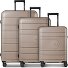 Essentials 11 4 wheels Suitcase set 3-piece Expandable Variant taupe