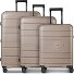  Essentials 11 4 wheels Suitcase set 3-piece Expandable Variant taupe