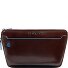  Blue Square Shoulder bag Leather 30 cm Variant mahogany