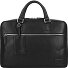  Authentic briefcase leather 40 cm laptop compartment Variant schwarz