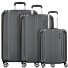  City 4 roll suitcase set 3pcs. Variant anthrazit