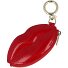 Fashion bag tag leather 12 cm Variant lipstick red Fashion bag tag leather 12 cm Variant lipstick red