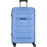  Strz by Asteroid 4 wheels Trolley L 74 cm with expansion pleat Variant ice blue