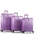  Xtrak 4 wheels Suitcase set 3-piece with expansion pleat Variant lavender