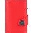  Click & Slide credit card case RFID leather 6.5 cm Variant coral-red